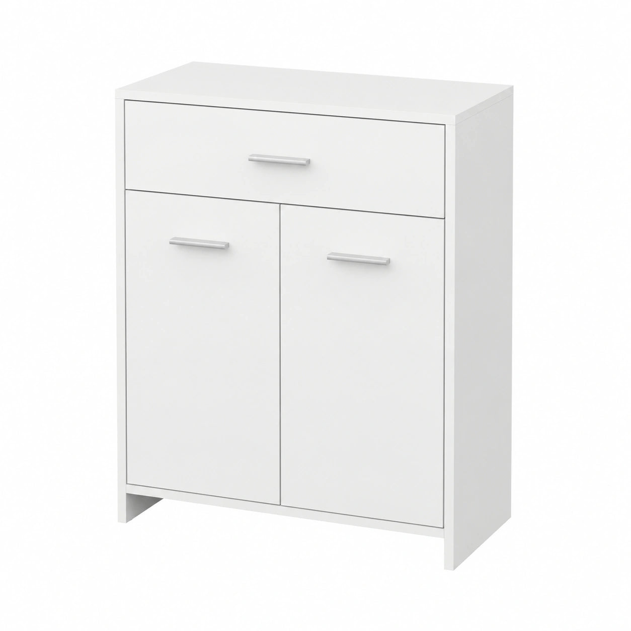 Armoire, avec rangement, avec portes, coloris blanc, 60 x 33 x 80 cm, pour la chambre