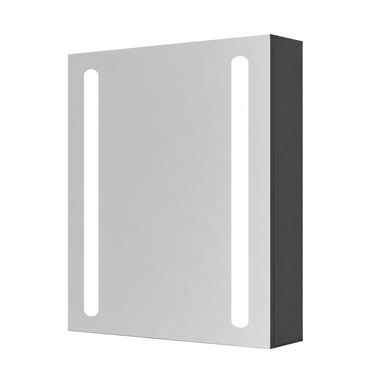 Armoire, avec rangement, avec étagères, 50 x 13 x 70 cm, coloris anthracite, pour la chambre