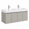 Ensemble de meubles de salle de bain, avec portes, pour la salle de bain