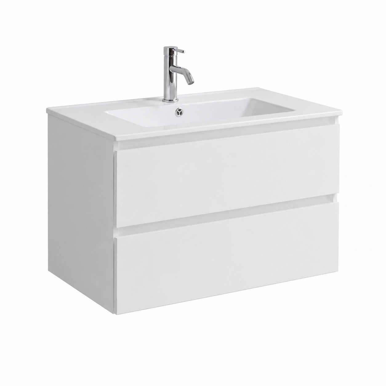 Ensemble de meubles de salle de bain, coloris blanc, pour la salle de bain