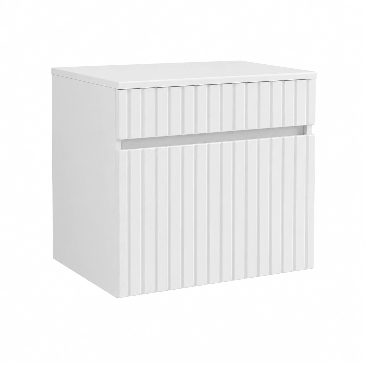 Armoire, avec rangement, 59 x 44,5 x 50 cm, coloris blanc, pour la chambre